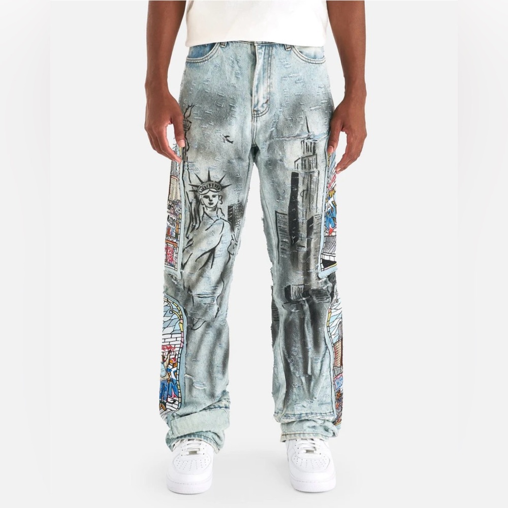 Rare Who decides war Hit jeans size 34